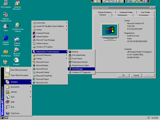 windows nt 6.1 download iso